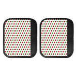 Merry Christmas Polka Dot Pattern Print Handle Covers