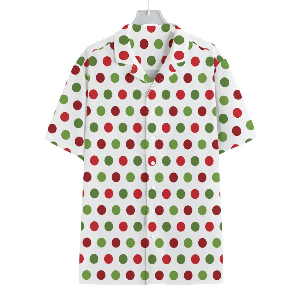 Merry Christmas Polka Dot Pattern Print Hawaiian Shirt