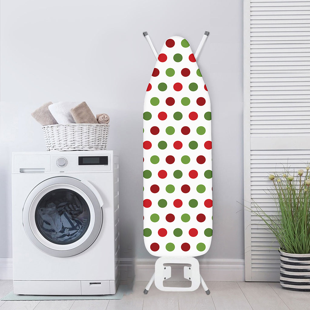 Merry Christmas Polka Dot Pattern Print Ironing Board Cover