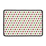 Merry Christmas Polka Dot Pattern Print Kitchen Mat