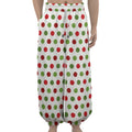 Merry Christmas Polka Dot Pattern Print Lantern Pants