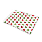 Merry Christmas Polka Dot Pattern Print Pet Cooling Mat Cover