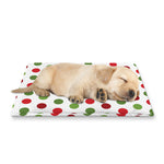 Merry Christmas Polka Dot Pattern Print Pet Cooling Mat Cover