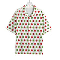 Merry Christmas Polka Dot Pattern Print Rayon Hawaiian Shirt