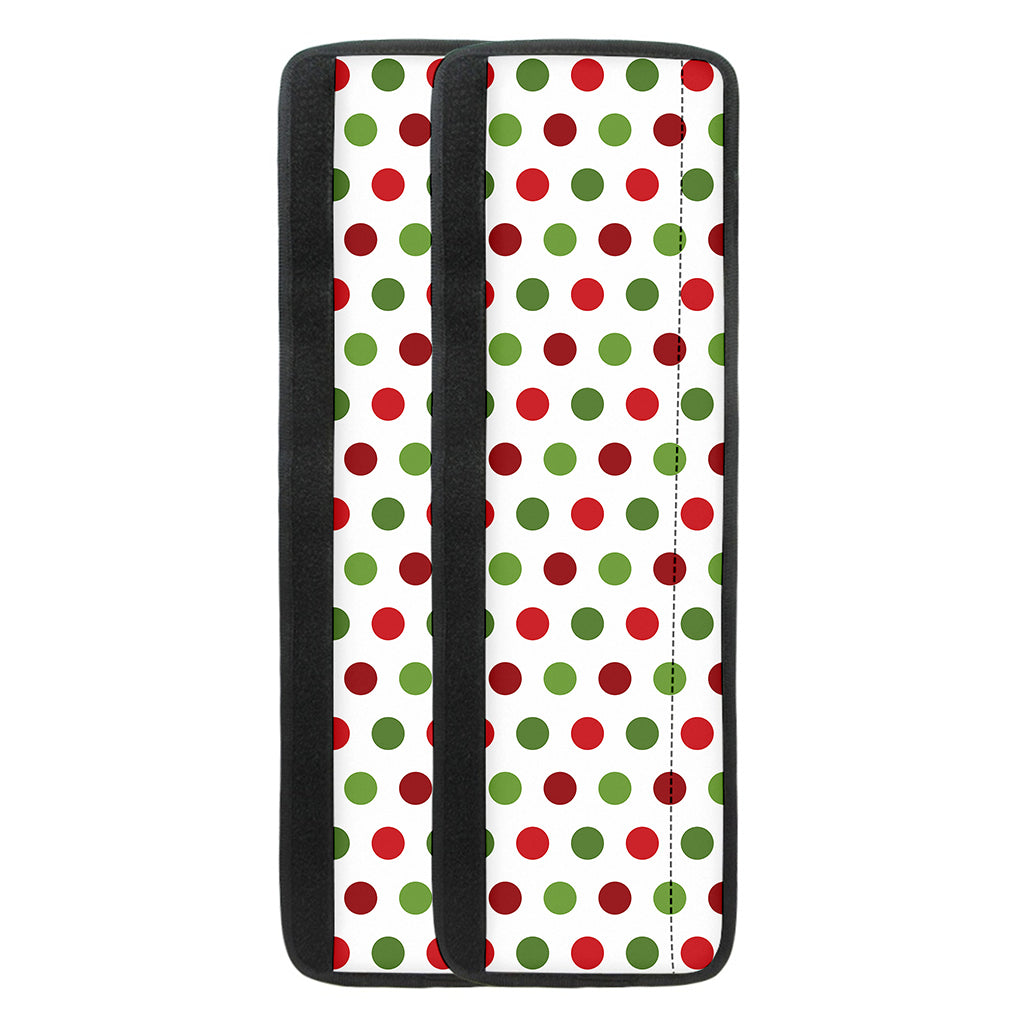 Merry Christmas Polka Dot Pattern Print Refrigerator Handle Covers