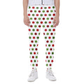 Merry Christmas Polka Dot Pattern Print Joggers