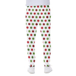 Merry Christmas Polka Dot Pattern Print Scuba Joggers