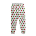 Merry Christmas Polka Dot Pattern Print Sweatpants