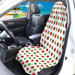 Merry Christmas Polka Dot Pattern Print Waterproof Car Seat Cover