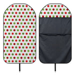 Merry Christmas Polka Dot Pattern Print Waterproof Car Seat Cover