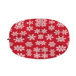 Merry Christmas Snowflakes Pattern Print Car Side Mirror Covers