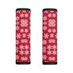 Merry Christmas Snowflakes Pattern Print Handle Covers