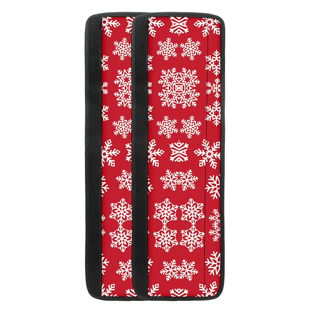 Merry Christmas Snowflakes Pattern Print Refrigerator Handle Covers