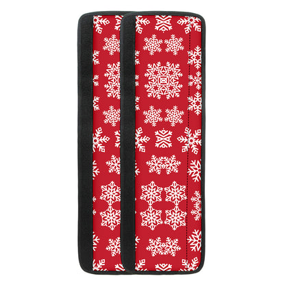 Merry Christmas Snowflakes Pattern Print Refrigerator Handle Covers