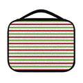 Merry Christmas Striped Pattern Print Classic Bible Case