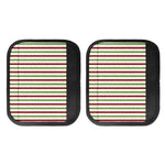 Merry Christmas Striped Pattern Print Handle Covers