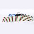 Merry Christmas Striped Pattern Print Sports Towel