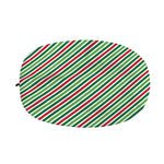 Merry Christmas Stripes Pattern Print Car Side Mirror Covers