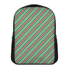 Merry Christmas Stripes Pattern Print Casual Backpack