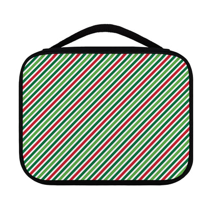 Merry Christmas Stripes Pattern Print Classic Bible Case