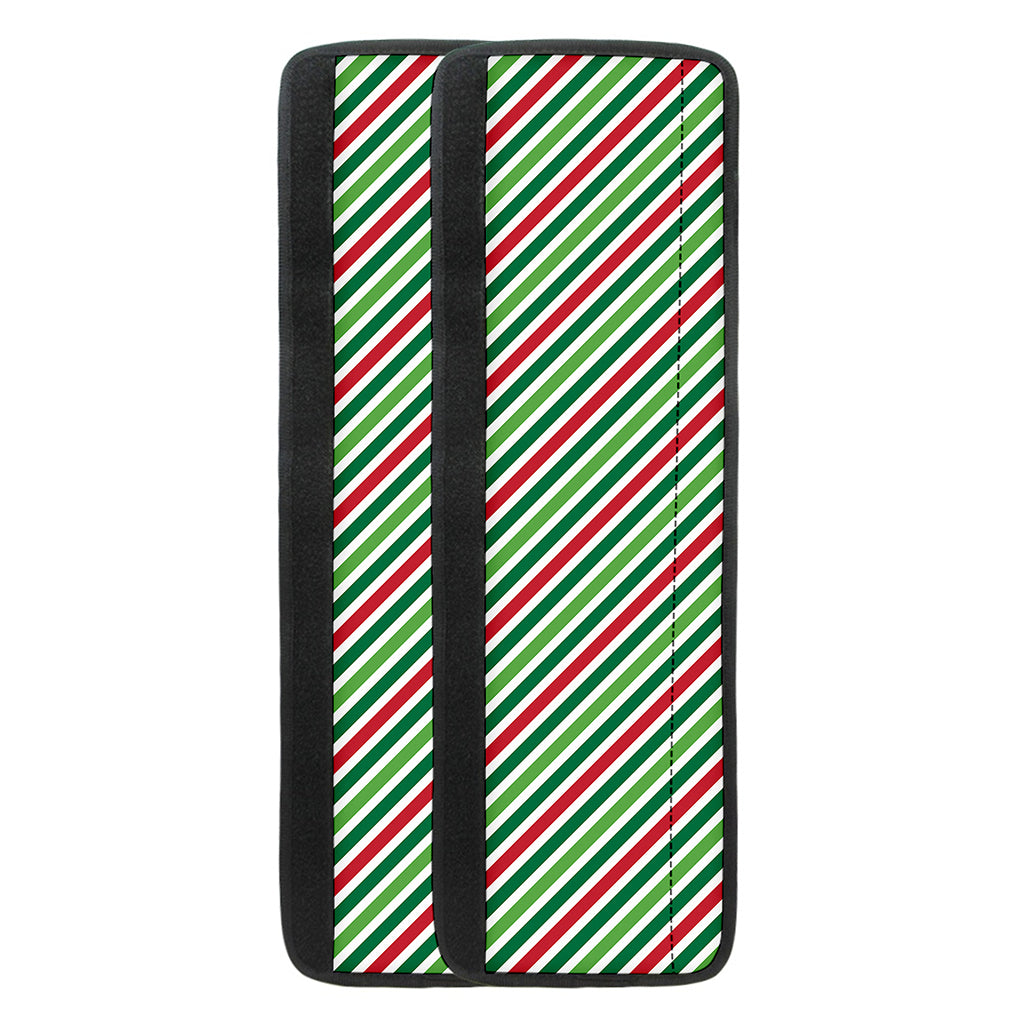 Merry Christmas Stripes Pattern Print Refrigerator Handle Covers