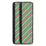 Merry Christmas Stripes Pattern Print Refrigerator Handle Covers