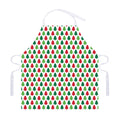 Merry Christmas Tree Pattern Print Adjustable Apron