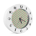 Merry Christmas Tree Pattern Print Alarm Clock
