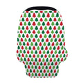 Merry Christmas Tree Pattern Print Baby Seat Cover