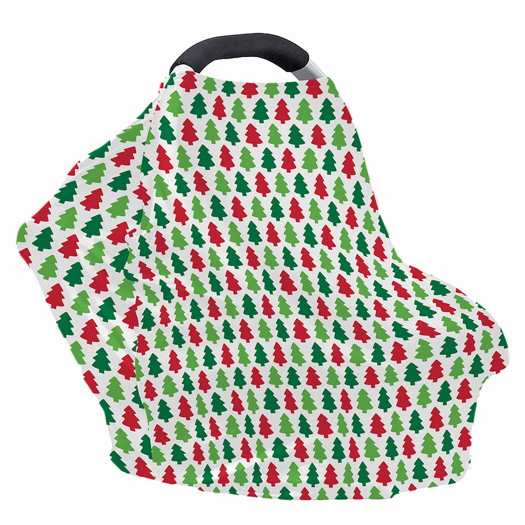 Merry Christmas Tree Pattern Print Baby Seat Cover