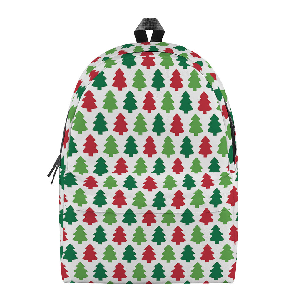 Merry Christmas Tree Pattern Print Backpack