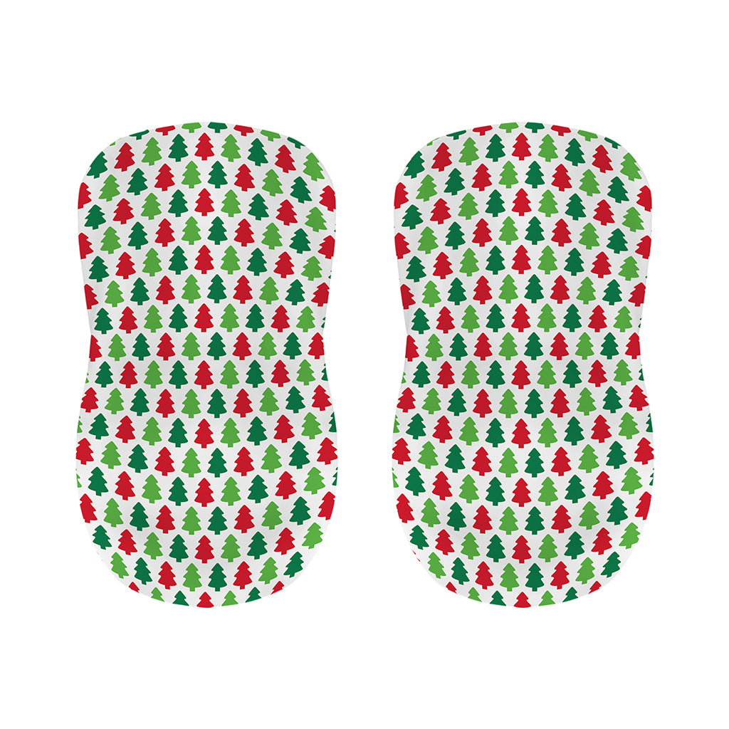 Merry Christmas Tree Pattern Print Bar Stool Covers