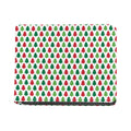 Merry Christmas Tree Pattern Print Bifold Wallet