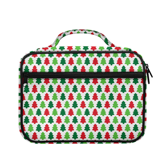 Merry Christmas Tree Pattern Print Briefcase Bible Bag