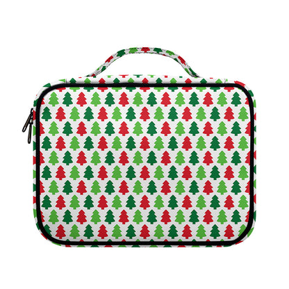 Merry Christmas Tree Pattern Print Briefcase Bible Bag