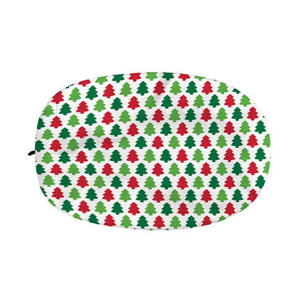 Merry Christmas Tree Pattern Print Car Side Mirror Covers