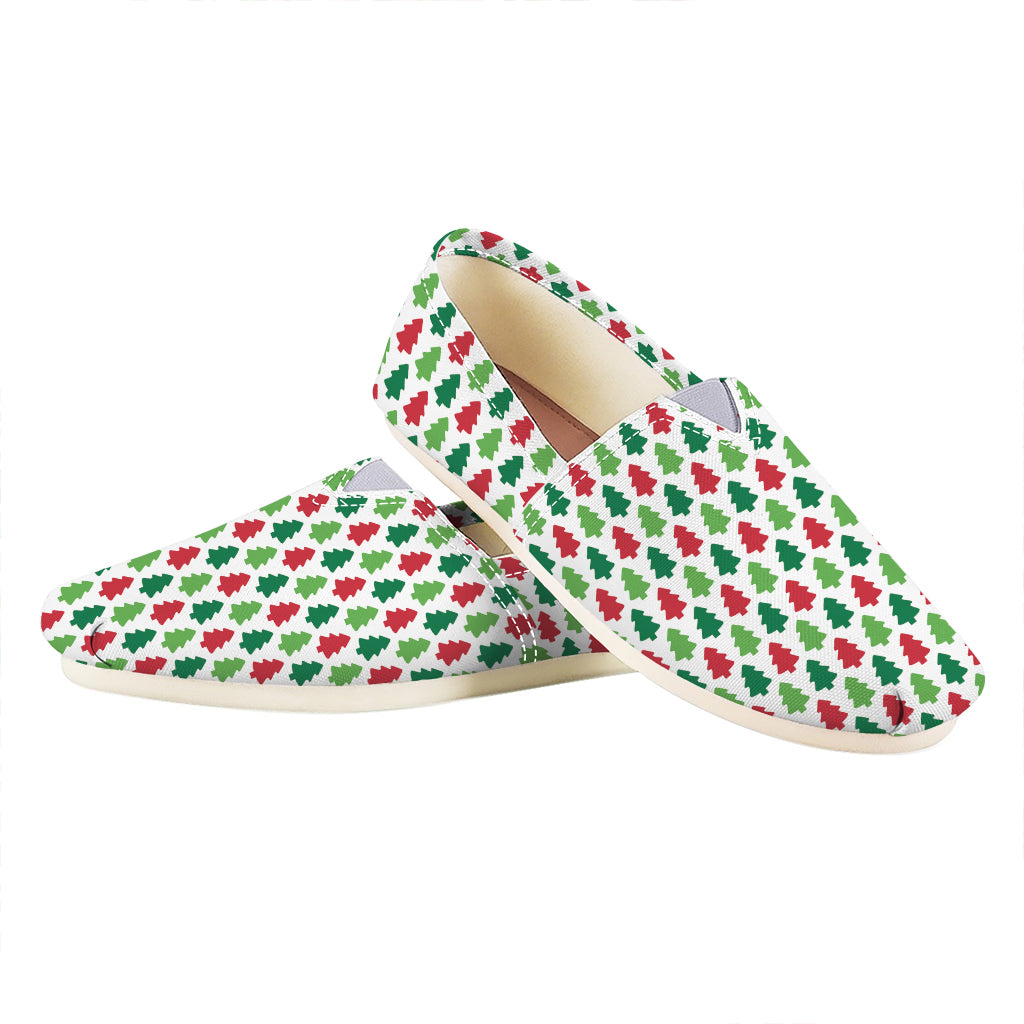 Merry Christmas Tree Pattern Print Casual Shoes