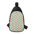 Merry Christmas Tree Pattern Print Sling Bag