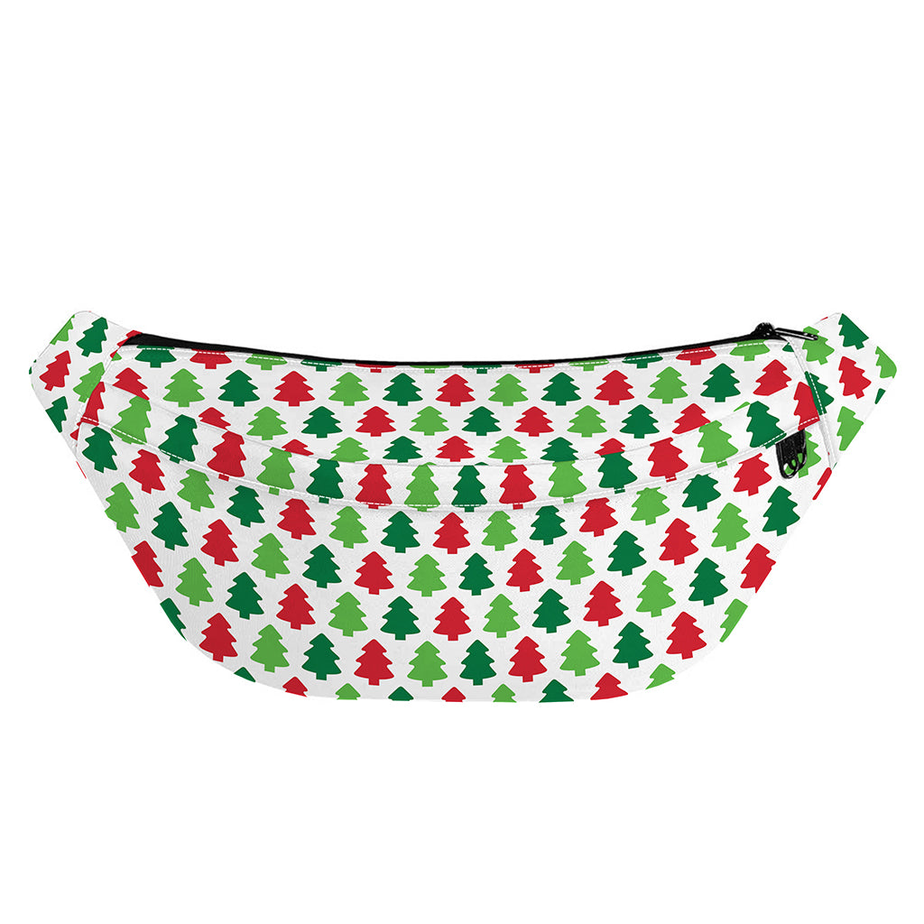 Merry Christmas Tree Pattern Print Fanny Pack