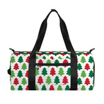 Merry Christmas Tree Pattern Print Gym Bag