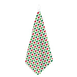 Merry Christmas Tree Pattern Print Hand Towel