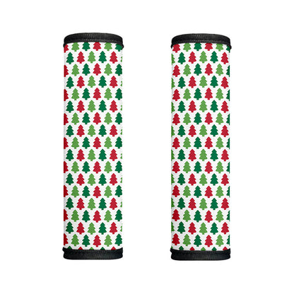 Merry Christmas Tree Pattern Print Handle Covers