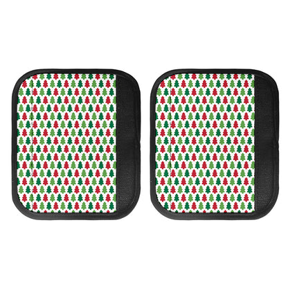 Merry Christmas Tree Pattern Print Handle Covers