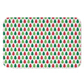 Merry Christmas Tree Pattern Print Indoor Door Mat
