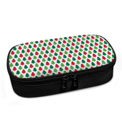Merry Christmas Tree Pattern Print Insulin Cooler Travel Case