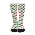 Merry Christmas Tree Pattern Print Long Socks