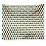 Merry Christmas Tree Pattern Print Tapestry