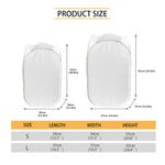 Japanese Sushi Pattern Print Mesh Laundry Hamper