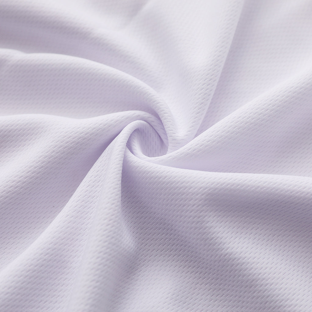 White And Grey Snowflake Pattern Print Mesh Shorts