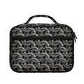 Metal Chainmail Pattern Print Briefcase Bible Bag